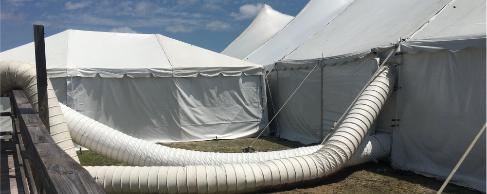 melk de elite Grote waanidee Tent Ventilation for Summer - RiteChoice Ducting, LLC